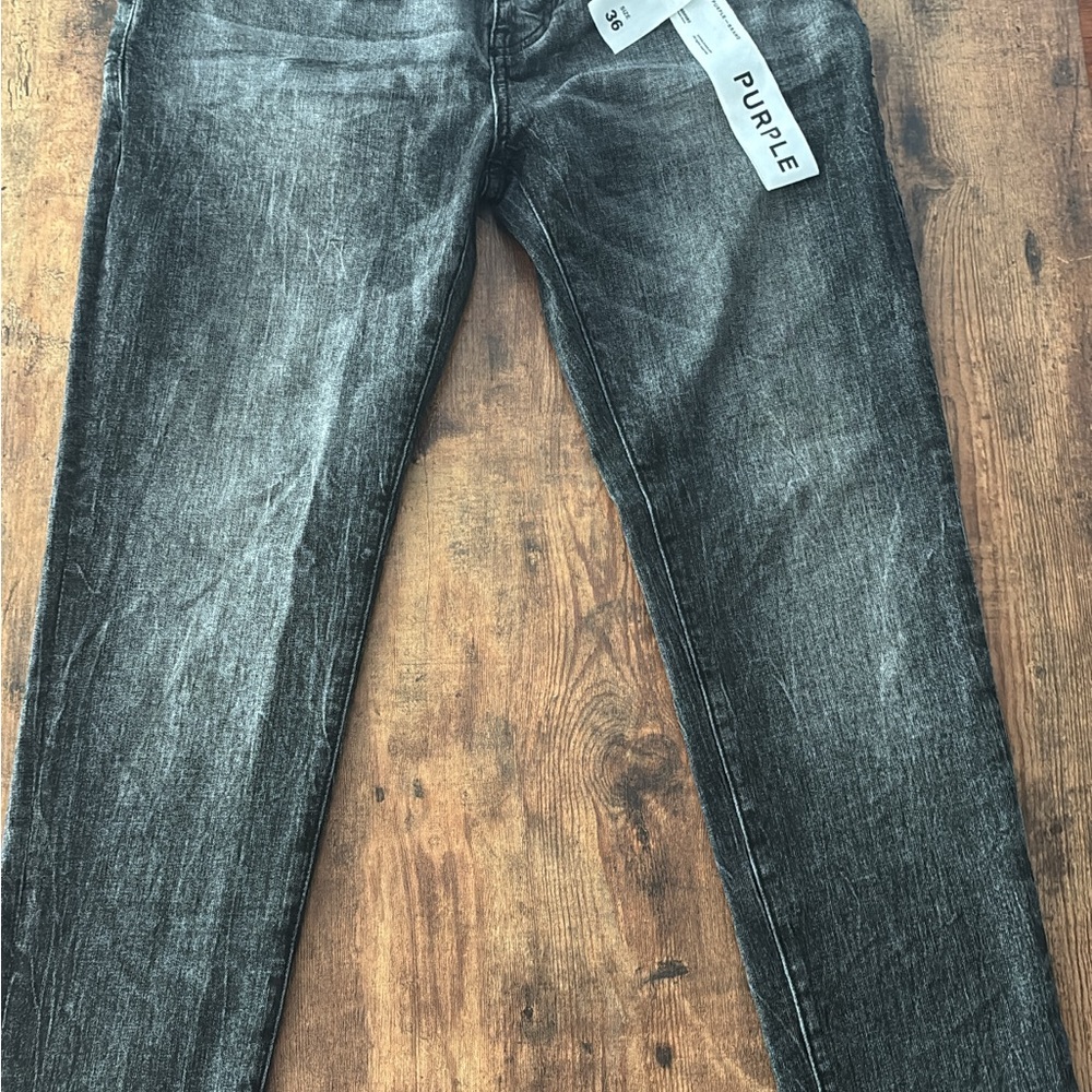 Purple Brand Gray Jeans